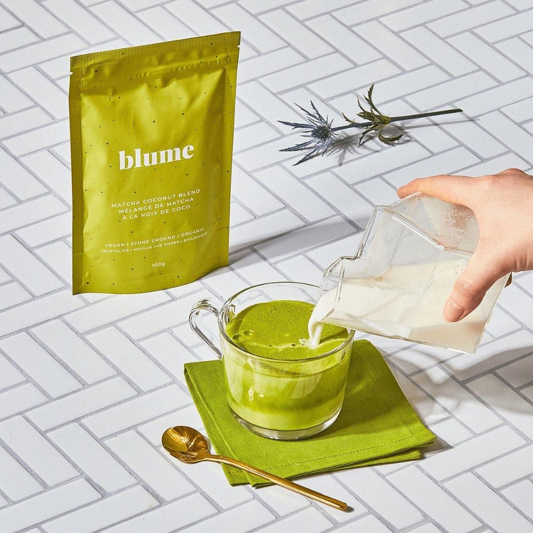 Wake up and blast off with Blume matcha coconut blend | BodyStack