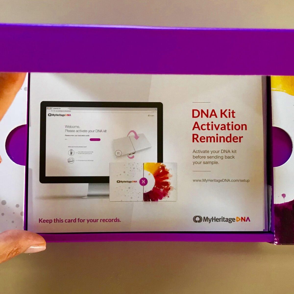 MyHeritage DNA Kit BodyStack