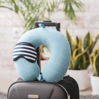 Cloudz Microbead Travel Neck Pillow