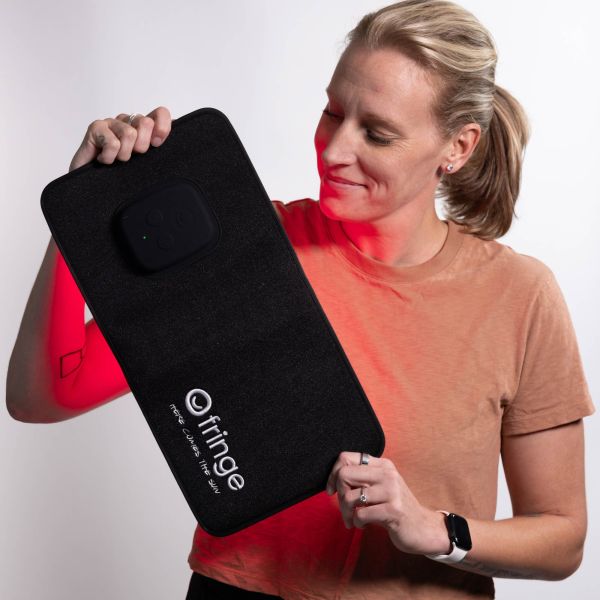 Fringe red light therapy wrap wireless