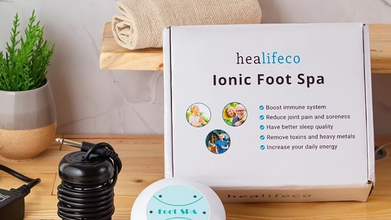 Healifco Iconic Foot Spa-at-home detox and cleanse