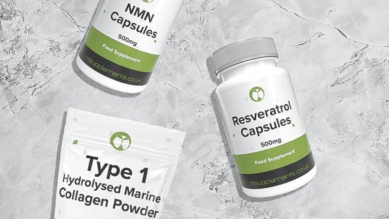 Anti-Aging Bundle - NMN, Resveratrol & Collagen - Slow Aging & Reduce Wrinkles