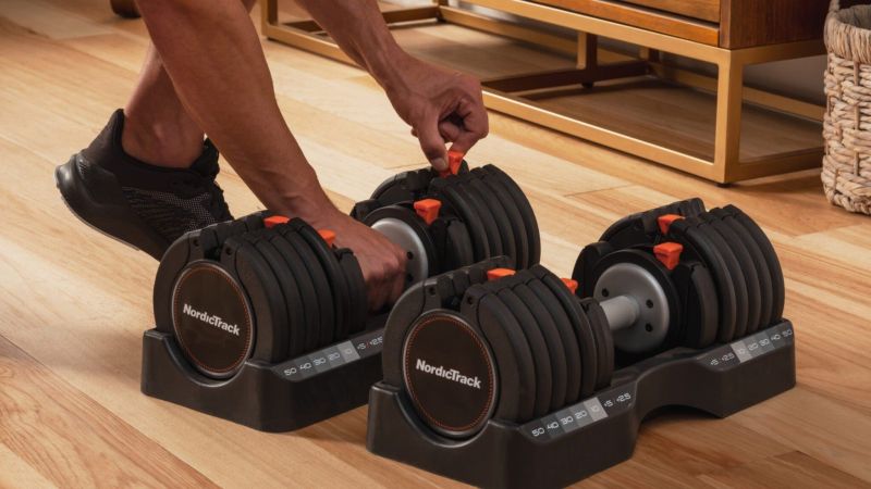 55 Lb. Select-A-Weight Dumbbells